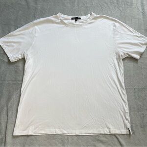 Robert Barakett Shirt XXL Mens The Barakett Tee Pima Cotton White Crew